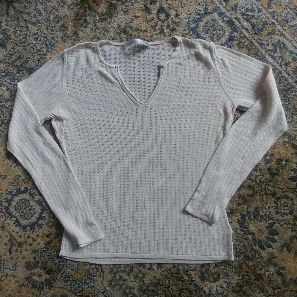 Henley style top